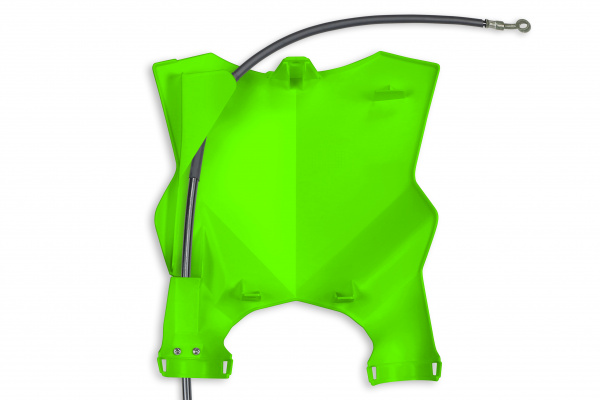 Front Number Plate neon green for Kawasaki KX 250 F (2017-26) - KX 450 F (2016-18) - KX 450 (2019-26) - KX 250 (2019-26)
